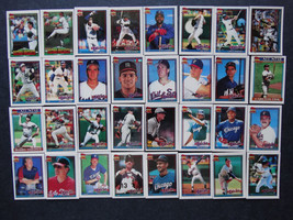 1991 Topps Micro Mini Chicago White Sox Team Set of 33 Baseball Cards - £5.47 GBP