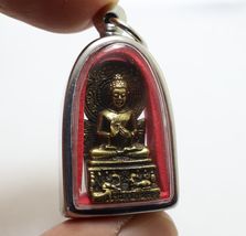 Lord Buddha Ratchasima Beautiful Thai Blessed Amulet Lucky Rich Success Pendant - £43.02 GBP