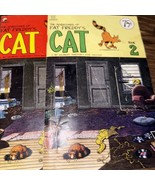 The Adventures of Fat Freddy’s Cat Comics 1&amp;2 Collection 1980 Nice - $324.62 MXN