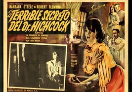 Horrible Dr. Hichcock 12.5&quot;x17&quot; Lobby Card Robert Flemyng Horror Mexican - £39.00 GBP