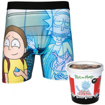 Rick And Morty Chicken Legs Boxer Briefs in Novelty Packaging Multi-Color - £15.69 GBP