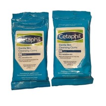 Cetaphil Gentle Skin Cleansing Cloth, Ultra Soft, 10 Disposable Cloths (2 PACKS) - £9.00 GBP