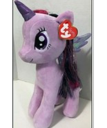 TY Beanie Buddy – My Little Pony – TWILIGHT SPARKLE (Large Size – 16 inc... - $82.00 CAD
