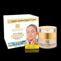 H&amp;B Multi Active Night Cream Hyaluronic Acid &amp; Caviar 50ml / 1.76oz - £33.18 GBP