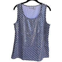 Chico&#39;s Zenergy Polkadot Sequins Tank Top 1 US M Stretchy Career Base Layer - $222.93 MXN