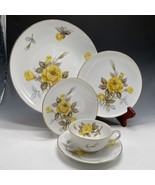 Vintage Cotillion by SANGO Georgianna Japan 5-Pc Place Setting Dinnerware - $55.84 CAD