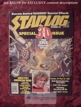 Starlog January 1982 #54 3-D Special Robert Culp Connie Sellecca Leslie Nielsen - £2.54 GBP