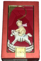 Lenox 2007 Winnie the Pooh Baby&#39;s First Christmas Ornament - $22.91