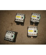 Moeller Contactor Block 3 Pole LOT of 4 Model#- DIL EM-01-G MINT - $77.44 CAD