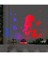 Christmas Lightshow Projection Whirl a Motion Santa&#39;s Workshop-Color Cha... - £20.19 GBP