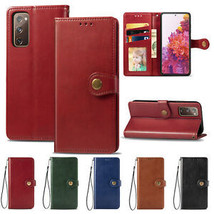 For Samsung Galaxy S20 FE 4G/5G Magnetic Leather Flip Case Cover - £46.93 GBP