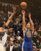 Stephen Curry Golden State Warriors Rare Hand Signed NBA Photo with COA - £116.73 GBP