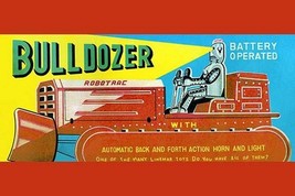 Robotrac Bulldozer - Art Print - £17.57 GBP+