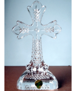 Waterford Lismore Crystal Standing Cross 7.5&quot;H Religious Giftware #15623... - $3,067.31 MXN
