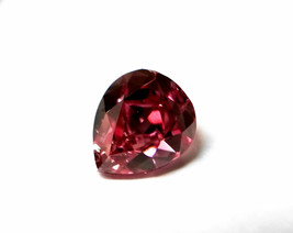 Real 0.26ct Natural Loose Fancy Intense Purplish Pink Color Diamond GIA Pear - £14,056.89 GBP
