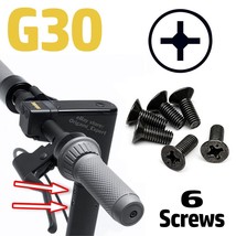 6x Phillips Head STEM SCREWS Ninebot MAX G30 Electric Scooter Nut Bolts ... - $74.00 MXN