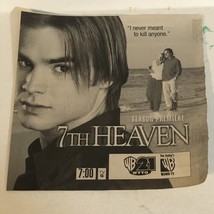 7th Heaven Tv Guide Print Ad David Gallagher TPA18 - £4.54 GBP