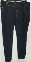 Lane Bryant Size 20 Average Dark Blue Denim Skinny Jeans - £23.77 GBP