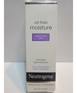New Neutrogena Oil-Free Moisture Sensitive Skin Facial Moisturizer 4 FL ... - £39.31 GBP