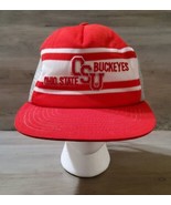 Vintage Ohio State Buckeyes Trucker Hat Mesh Sides Cap Snapback Sportcap... - £22.16 GBP