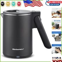 Stainless Steel Travel Kettle 120-230V - Auto Shut-Off &amp; Cool-Touch Safety - $922.97 MXN