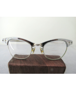 Vintage Women&#39;s Cat Eye Glasses SRO 12k Gold Filled Bridge Shiny Silver ... - $1,400.33 MXN