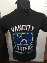 Adult XSmall Hockey T-SHIRT VANCITY LOOTERS B-LINE 99 VANCOUVER RIOT LOL - £6.64 GBP