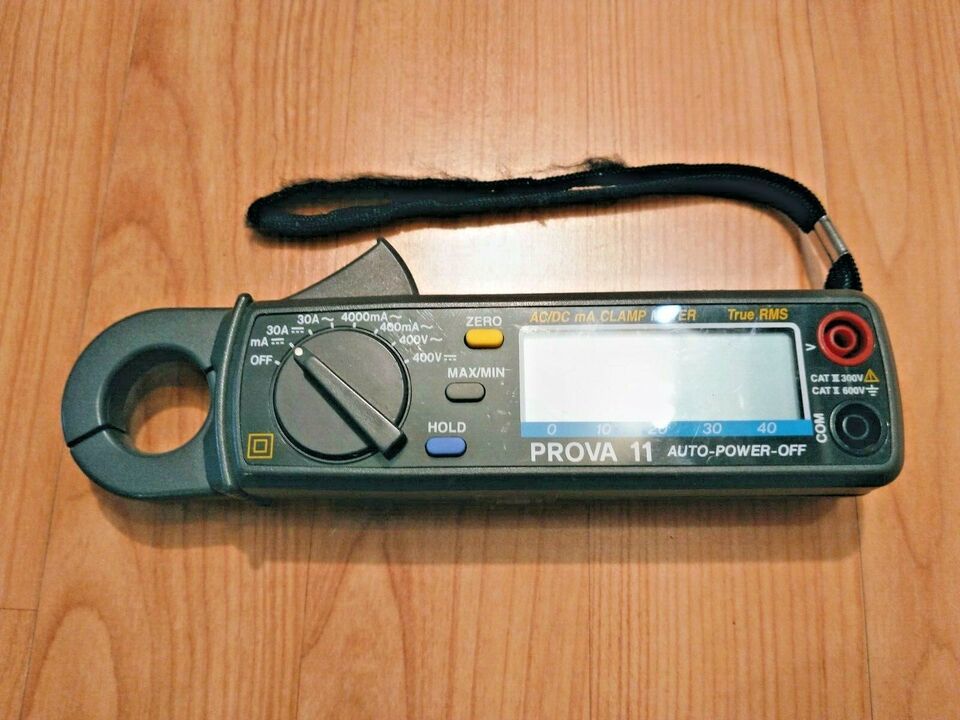 *100% UNTESTED* PROVA-11 AC/DC mA True RMS Digital Clamp Meter DC 1mA AC... - $113.93