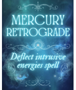 1000X FEB 26- MAR 20 MIRROR SHIELD DEFLECT INTRUSIVE ENERGIIES RETROGRAD... - $222.77