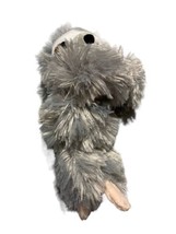 Wild Republic Sloth Wrist Hugger Plush 7.5 In Slap Bracelet K&amp;M Wearable Toy - £10.05 GBP