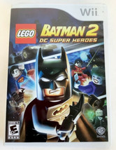 LEGO Batman 2: DC Super Heroes Nintendo Wii 2012 Video Game Justice League - £9.73 GBP