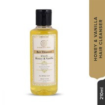 Low Cost Khadi Natural Herbal Hair Cleanser Honey &amp; Vanilla 210ml Ayurvedic Hair - £12.81 GBP