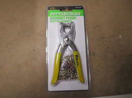 PITTSBURGH Grommet Pliers with 100 Grommets 2 Count - £15.60 GBP