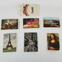 (Lot of 6) Vintage Paris France Color Postcards - £28.46 GBP