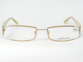 Marc Cain Trends &amp; More 8047 Sb Marigold /Satin Gold Eyeglasses 51-18-135mm - £58.39 GBP