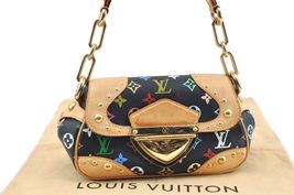 Auth Louis Vuitton Monogram Multicolor Marilyn Shoulder Bag Black - £1,993.21 GBP