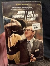 They Call Me Coach by John Wooden Jack Tobin 1973 Paperback Vintage - £6.32 GBP