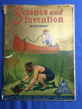 SCIENCE AND INVENTION Magazine- October ,1926 GAS MASK FOR DIVING RIVER ... - £23.40 GBP