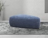 Kindore Collection Modern Living Room Fabric Upholstered Ottoman, Large,... - $523.99