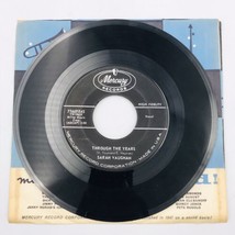 Sarah Vaughan – Through The Years - 7&quot; 1959 45 RPM Mercury 71669X45 Bossa Nova - £6.72 GBP