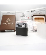 Prince Gold Petrol Oil Lighter Black MIB - £109.73 GBP