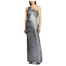 $230 Ralph Lauren Womens Deannie Asymmetrical Neckline Formal Dress Size 8 - £29.82 GBP