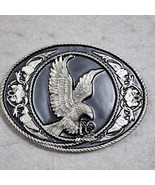 Siskiyou Buckle Co. Inc Peweter Flying Eagle Belt Buckle G-5 1991 Oregon... - $451.79 MXN