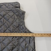 Marc New York Andrew Marc Girls/Women's S Gray Quilted Puffer Vest Zip Pocket  image 5