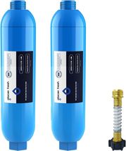 Durable RV/Marine Water Filter with Hose Protector - 2 Pack for Enhanced... - $58.36
