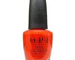 OPI Nail Polish My Chihuahua Doesn’t Bite Anymore 0.5oz Red Coral Orange... - £8.49 GBP