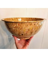 Texas Ware 125 Mixing Bowl 11.5 in Confetti Spatter Speckled VTG Melamin... - £77.82 GBP