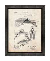 Jetty Breakwater Or Similar Structure Patent Print Old Look with Beveled... - $24.95+