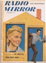 Radio &amp; Television Mirror November 1948 Blondie &amp; Dagwood Joe Kelly - £11.66 GBP
