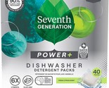 Seventh Generation Power Plus Dishwasher Detergent Packs, Fresh Citrus, ... - £14.04 GBP